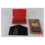 Sockets (not complete set), screw set (not