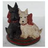 Scottish terrier cast iron door stop, 7"
