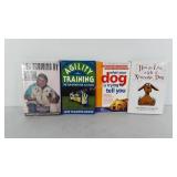 Books, four dog training books