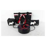 Four Scottish terrier themed bags