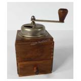 Coffee grinder with finger jointed case