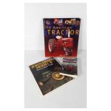 Books, three tractor books, John Deere,