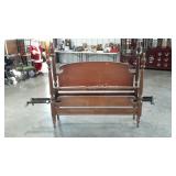 Full size head and footboard with side rails