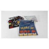 Two girls purses and size 8 t-shirt,  all new in