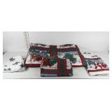 Christmas bed set, includes comforter, fitted