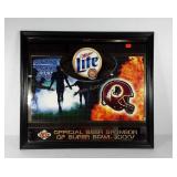 Advertising,  Miller Lite Washington Redskins