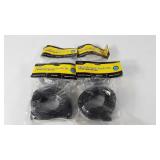 Four 60 foot security camera extension cables,