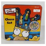The Simpsons chess set by Cardinal, new in sealed