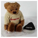 Advertising,  Snap-on teddy bear, hat needs