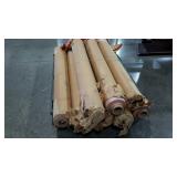 8 rolls of commercial wallpaper, 