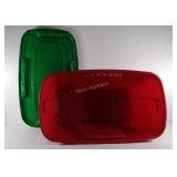 Empty tote with lid, 49 Gal.