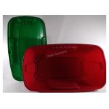 Empty tote with lid, 49 Gal.