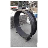 Poly cat wheel, 46dia x 12" high,