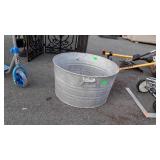 Galvanized Washtub