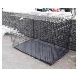 Huge Folding Wire Pet Cage, 48x30x33" high