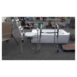 2pc Handicap Accessories, Walker and Potty Chair
