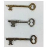 Three skeleton keys