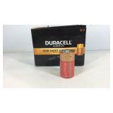 12 Duracell D batteries