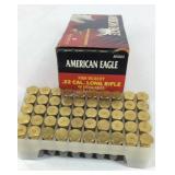 Ammo, .22cal long rifle 40gr America Eagle, 50