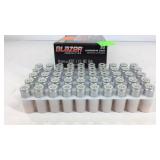 Ammo, Blazer 9mm Luger 115gr FMJ, 50 rounds