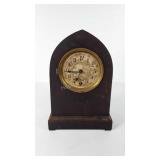 Eight day mantle clock, No. 652, condition as
