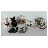 Scottish terrier decor, includes mugs, coasters