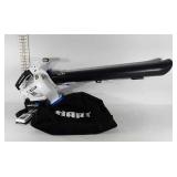 Hart battery powered leaf vacuum with bag, 40v