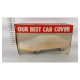 Medium poly-cotton car cover