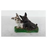Cast iron Scottish terrier door stop, 8"