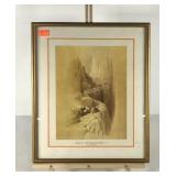 "Ascent to the Summit of Sinai" print by David