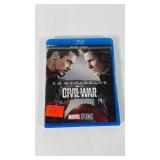 Marvel Captain America Civil War blu-ray DVD,