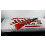 Snap-on beach towel, some stains