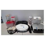 Kitchen appliances, waffle iron, bread machine,