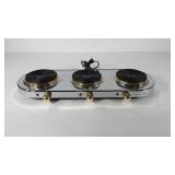 Command Performance three burner warmer, works