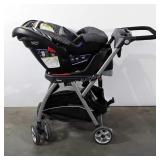 Chicco keyfit caddy stroller and Britax safe cell