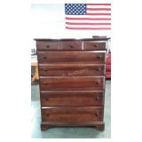 Vaughan Bassett five drawer chest, 36x52.5x18,