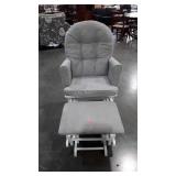 Reclining glider chair and ottoman, Seller code