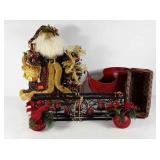 Christmas holiday decor, votive candle display,