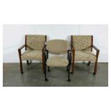 Three conference chairs, need spot cleaned