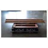 Pine This Ends Up type Bed, Twin size, has side