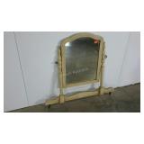 Mirror and yolk, 34" tall