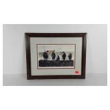 "Farm Boy" print by Eric Mohn, signed and