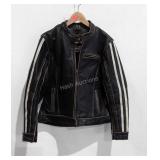 River Road leather riding jacket, size medium,