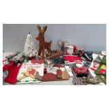 Christmas holiday decorations,  stockings, wooden