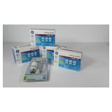 Lightbulbs, four boxes of GE energy Smart 13watt