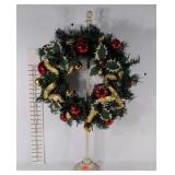 Wreath and holder