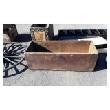 Early Wood Storage Box, 14" wide boards, 5 board