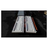 Pair of Wardrobe or Pantry Cabinet Doors, 59"