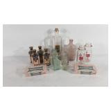 Glass bottles, dairy bottles, soap, Crystal-On,