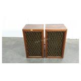 Two Pioneer speakers, model CS-88A, 15 x 12.5 x